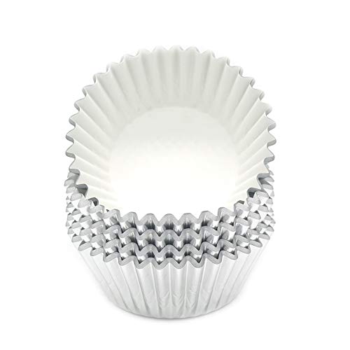 Standard Silver Foil Cupcake Liners Muffin Baking Cups for Party and More, 100-Count - color: Silver