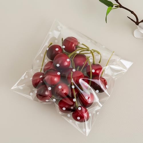Morepack 5.5x5.5 Inch Cookie Bags Self Sealing Cellophane Bags 200 Pcs - size: 5.5x5.5 Inch (Pack of 200)