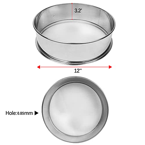 Vibrating Sifter-Stainless Steel 20 Mesh for Powder Sifter Machine - size: 20 mesh