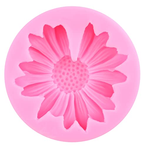 Chrysanthemum Silicone Mold Daisy Flower Fondant Molds Set Of 2 - color: Style Q
