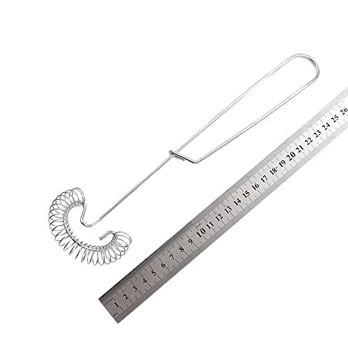 Pokinge 3 Pcs Egg Beaters, Stainless Steel Egg Whisk Spring Milk Blender Multifunctional Baking Pastry Tool Manual Kitchen Cooking Accessories