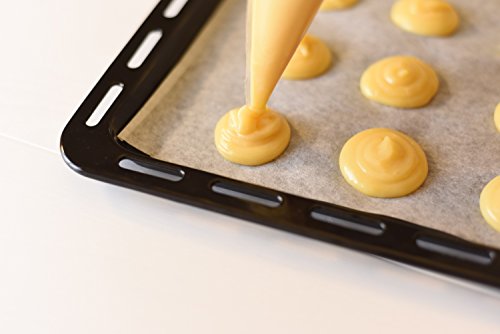 PastryGear Grip-Pro 21-Inch Nonskid Ultra Thick Disposable Pastry/Decorating/Piping Bags with Dispenser - 100 Pcs - size: 21 IN