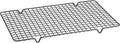 Anolon Advanced Nonstick Bakeware Cooling Grid / Baking Rack - 10 Inch x 16 Inch, Gray - size: 10" x 16"