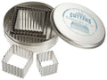 Ateco 5 pc Fluted Square Cutter Set - size: Fluted Edge, style: Square (5 pcs)