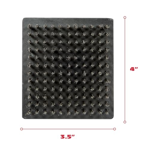 BBQ-AID Wire Grill Brush Replacement Heads, 2-Pack Cleaning Bristles - color: Grill Brush Replacement Head