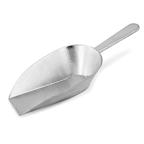 New Star Foodservice 34721 Cast Aluminum Scoop, 24-Ounce, Silver - size: 24-Ounce
