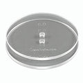 CAKESAFE – 2-5” Clear ¼” Acrylic Disks – Perfect Icing Tool to Smooth the Buttercream on Your Cakes - size: 5" Set