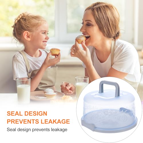 Portable Buckle Cake Box with Handle .82 X 9.82 X 5.11 in