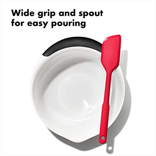 OXO Good Grips Large 5-Quart Mixing Bowl - Black & White - style: 5 Quart