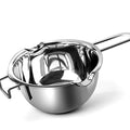 1000ML Double Boiler Pot Set Stainless Steel Melting Pot For Chocolate, Candle and Candy Making (34oz) - size: 1000ML