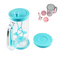 2 in 1 Pancake Batter Blend Mixer and Dispenser with Measuring - color: Blue