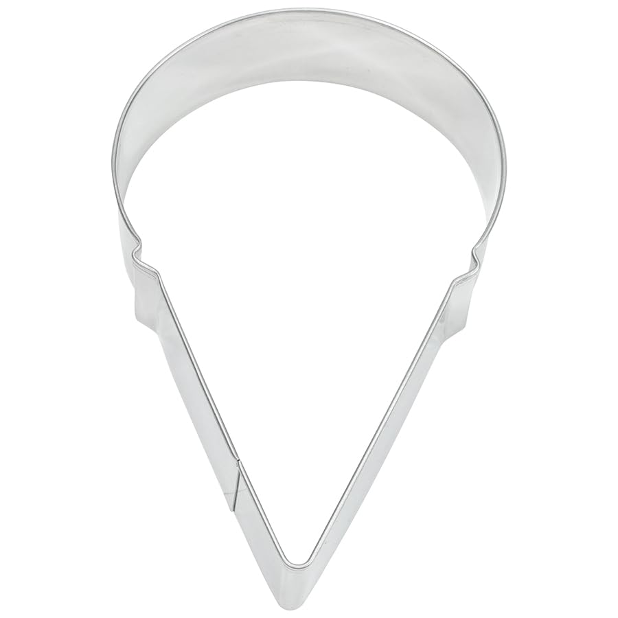 R&M Snow Cone 3.75" Cookie Cutter - Summer Baking Tool for Cookies, Fondant & Crafts