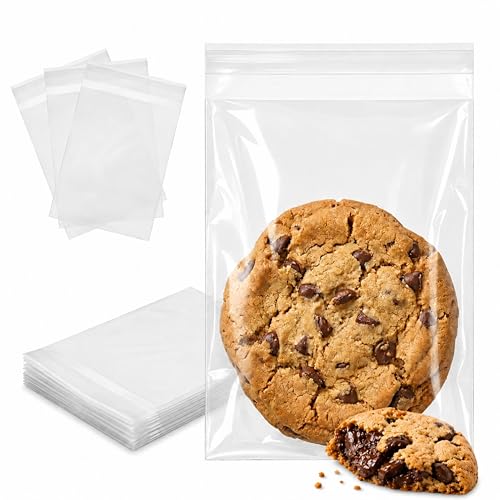 Cookie Bags, Clear Self Sealing Cellophane Bags 4x6 in, 200 Ct - size: 4 x 6 Inch