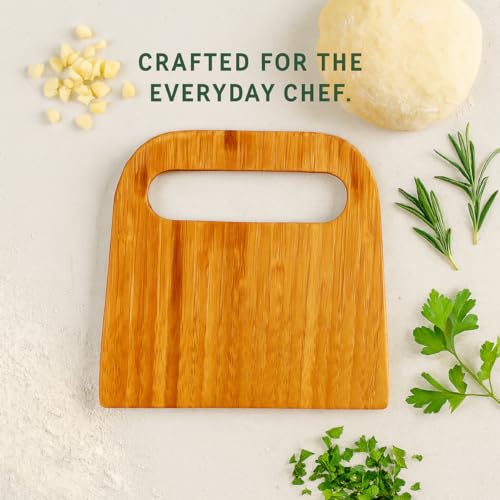 Mrs. Anderson's Baking Bench Dough Scraper, Bamboo - style: Dough Scraper, Bamboo