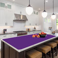 Silicone Protector Mat 47x24 Inch,Purple - color: Purple