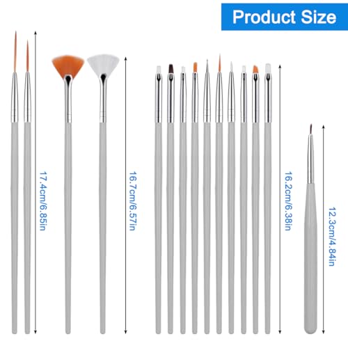 30 Pcs Cake Decorating Brushes Food Safe Paint Brushes Multiple Function Fondant Brush Cookie Brush DIY Tool Set Icing Pastry Brushs for Painting Baking (Black, White)