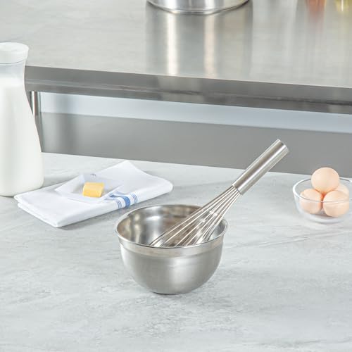Restaurantware Stainless Steel French Whisk, 12 In - size: 12", style: French
