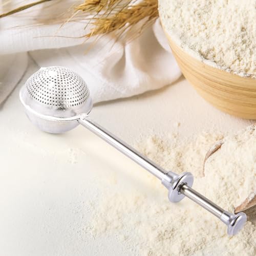 Flour Baking Sifter, Flour Sieve Bakers Dusting Wand