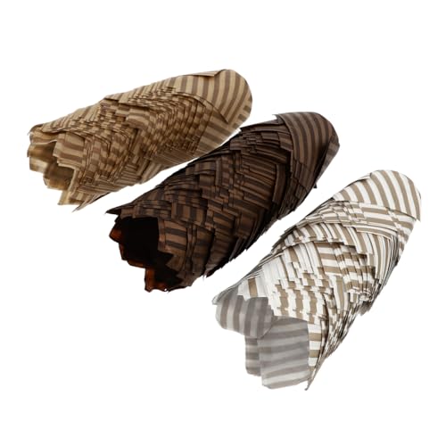 PRETYZOOM 300 pcs Tulip Muffin Liners Paper Baking Cups