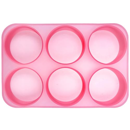 MUBYOK 3inch Circle Silicone Freshie Mold for Aroma Beads Supplies