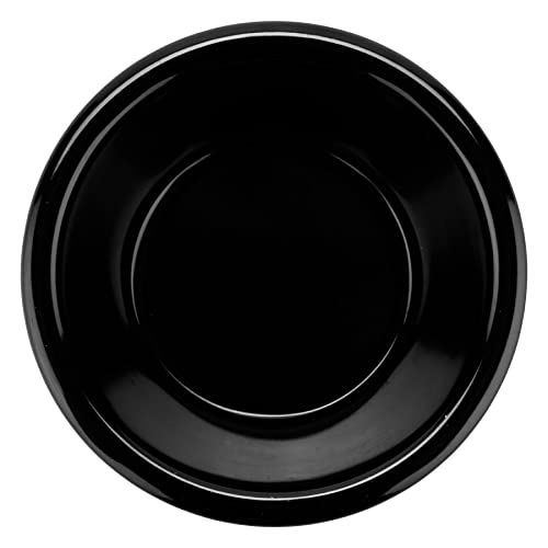 G.E.T. RM-388-BK 3 oz. Ramekin, Break Resistant, Melamine, Black (Pack of 12) - color: Black, size: 3 Ounce, style: Smooth