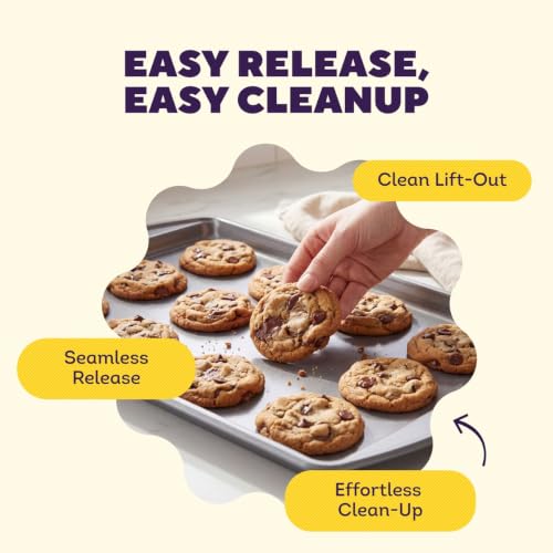 Wilton Gold Non-Stick Small Baking Sheet, Made Without PFAS, 13 x 9 in. - size: 13 x 9 in. (Pack of 1)
