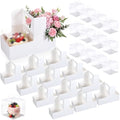 wedding gift basket thank you basket and PVC Cake Carriers (White, Classic) - color: White