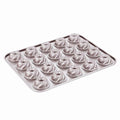 CHEFMADE Donut Cake Pan, 20-Cavity Non-stick Mini Cyclone Doughnut Bakeware - size: 10 - Cyclone 20 Cups