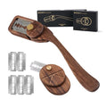 Bread Lame Set with Blade Cover, Two Scoring Knifes with 5 Feather Blades, Dough Scoring Tool for Bread Baking, Sourdough Scoring Tool Dexterous-Cut Series Lame Bread Tool (LUNA & ELEGANT) - style: Luna&Elegant with Cover