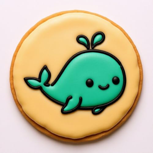 Reusable Animals PYO Cookie Stencil Paint Your Own Custom Design Unique Cookies Stencils Creates Custom Coloring Pages Designs, Perfect for Kids, Parties, and Bakers.Detailed Designs (Animals) - style: Animals