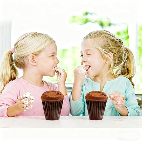 2pk Silicone Coffee Cup Baking Mold Easy Release for Desserts
