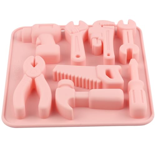 8 Cavity Hand Tools Silicone Candy Molds