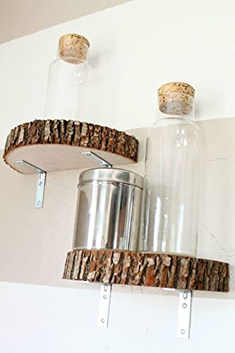 Wilson Décor Large Wood Slices Thick Round Imperfect Extra Value Pack 14pk (9-11 inches x 1 5/8 inches Thick) for Wedding, Table, Rustic, Centerpiece Décor