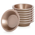 8 Pack Mini Pie Pan Set, 5 Inch Reusable Nonstick Individual Dish Pies Plate Carbon Steel Pie Tins Small Round Metal Bakeware for Baking Pot Pies, Cakes, Quiches, Tarts, Desserts, Christmas