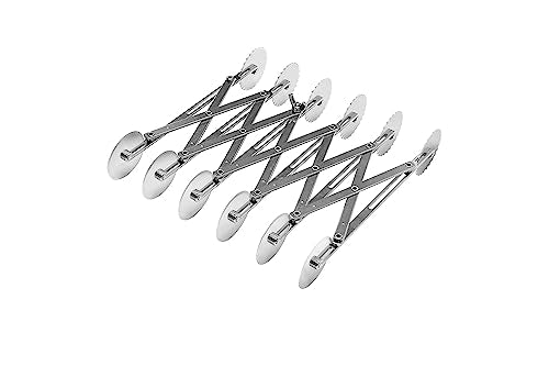 Ateco 12 Wheel Stainless Steel Cutter, 2 1/8 Inch Wheels - style: 12 Wheel - 2 1/8" Straight and Fluted Cutters