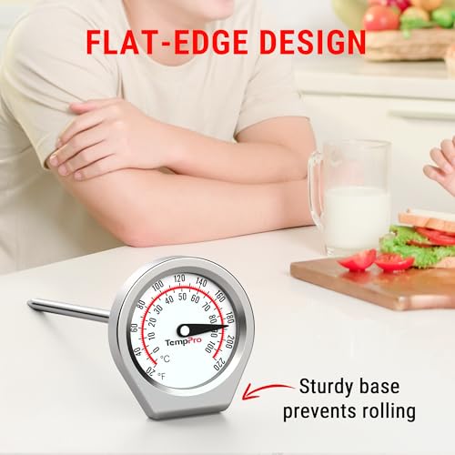 TempPro Dial Instant Read Meat Thermometer for Cooking - size: Anlog