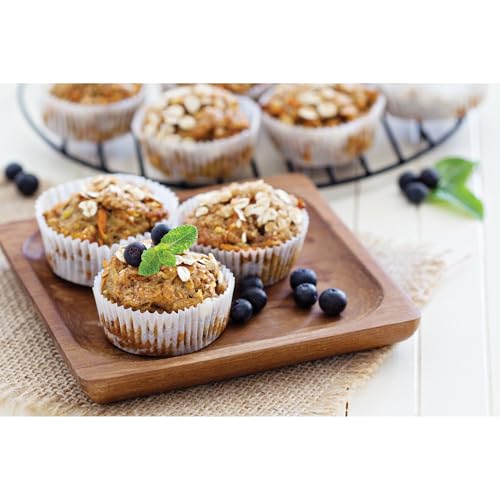 Mrs. Anderson's Baking 12-Cup Muffin Pan, Carbon Steel with Non-Stick Coating, PFOA Free, 14-Inches x 10.5-Inches - style: Standard, 12-Cup