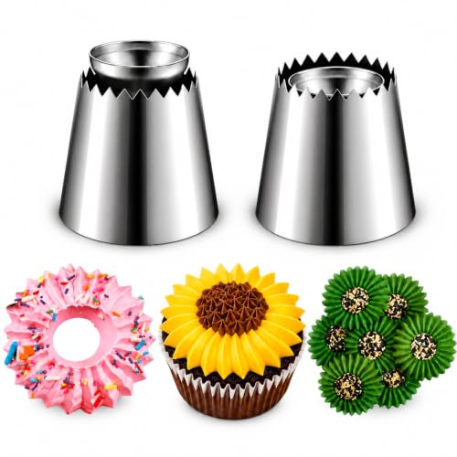 Large Piping Tips Piping Tips Set, Stainless Steel