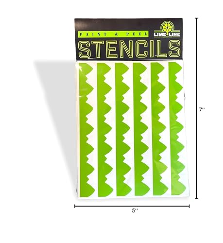LiME LiNE Dragon Scales Airbrush Stencil for Custom Paint