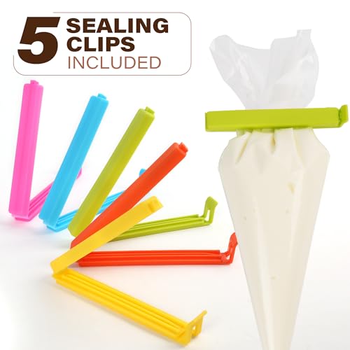 LotFancy 18 Inch Piping Bags, 100PCS Thickened Disposable Pastry Bags - size: 18 inch (Pack of 100)