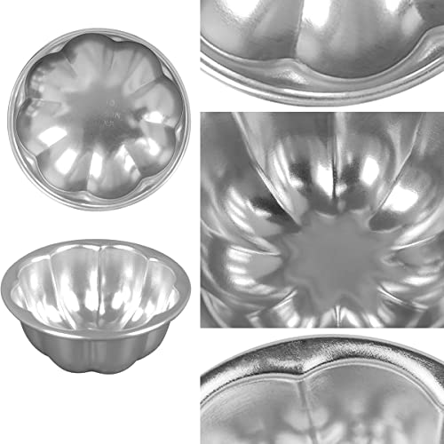Molds Aluminum for Jello Small Cup Cake Nonstick Tartlets Baking Tool