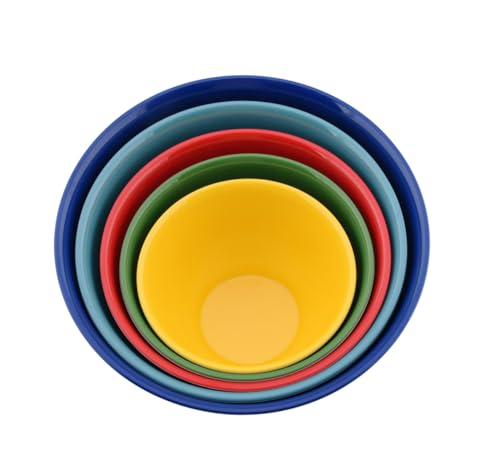 Melamine Mixing Bowl Set (Spring) - color: Spring - 10pcs - Melamine