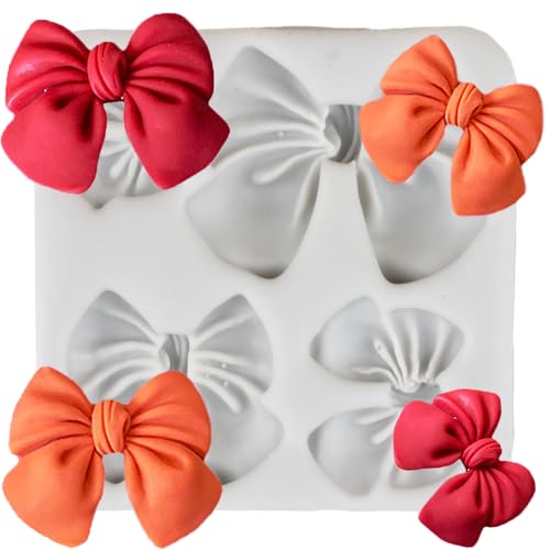 Bowknot Fondant Molds Bow Tie Silicone Mold