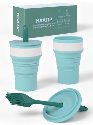 Adjustable Silicone Basting Brush, 2 Pack