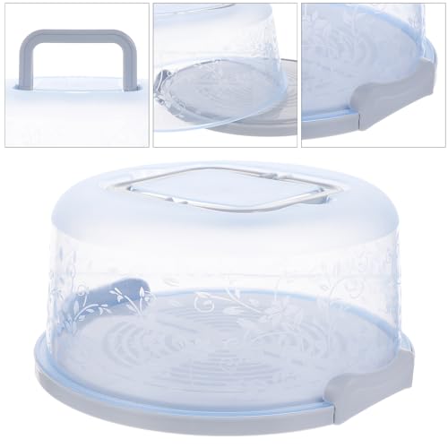 Portable Buckle Cake Box with Handle .82 X 9.82 X 5.11 in