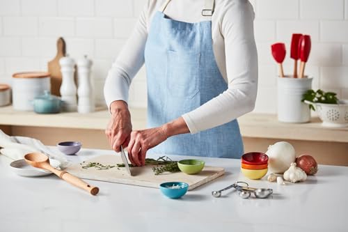 Le Creuset Stoneware Vancouver Pinch Bowls, Set of 6, Pastel Multi Color - color: Pastel