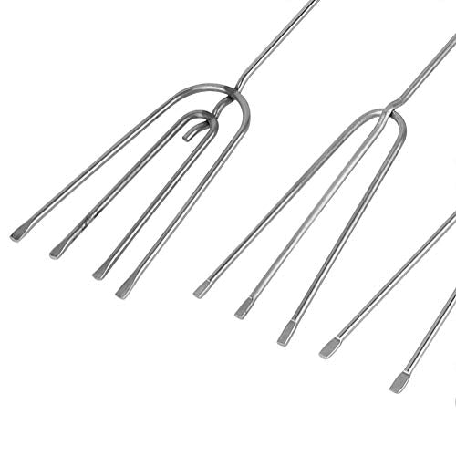 10pcs Candy Dipping Tools, Stainless Steel Chocolate Dipping Fork, 8.7in Chocolate Dipping Tool with PP Handle for Handmade Chocolates, Pralines and Truffles