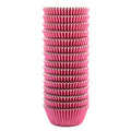 300 Pcs Mini Foil Cupcake Liners Muffin Paper Baking Cups, Pink - color: Pink