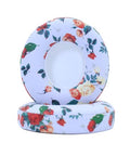 Replacement Ear Pads Compatible with Beats Solo 3 Wireless White Print - color: White Flower Pattern