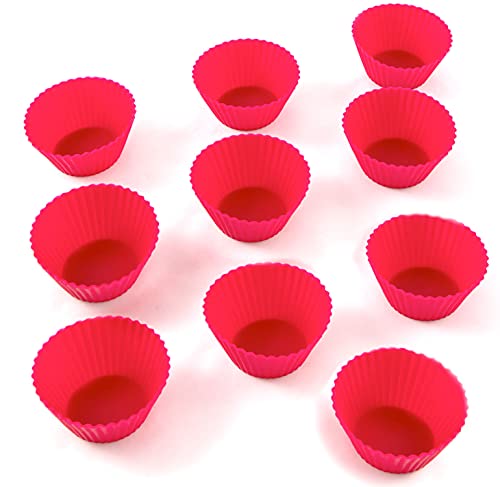 Nuwave Reusable Silicone Cupcake Liners, Set of 10